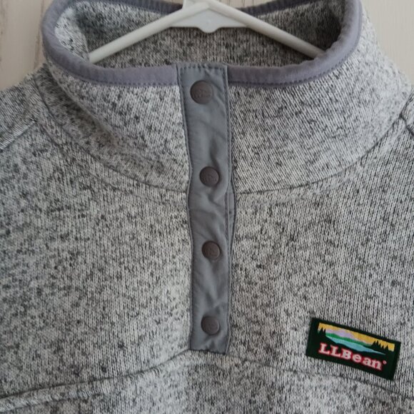 L.L. Bean Women's Sweater Fleece Pullover - Picture 4 of 8